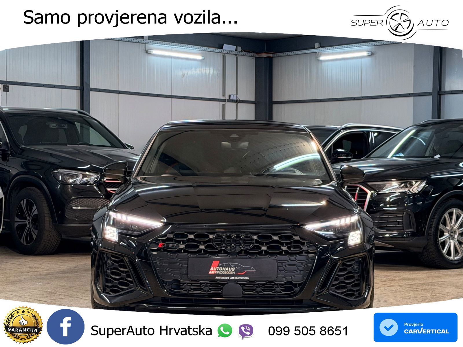 Audi RS3 Sportback 2.5 TFSI (400 KS) quattro S tronic LED+GR SJED+ACC