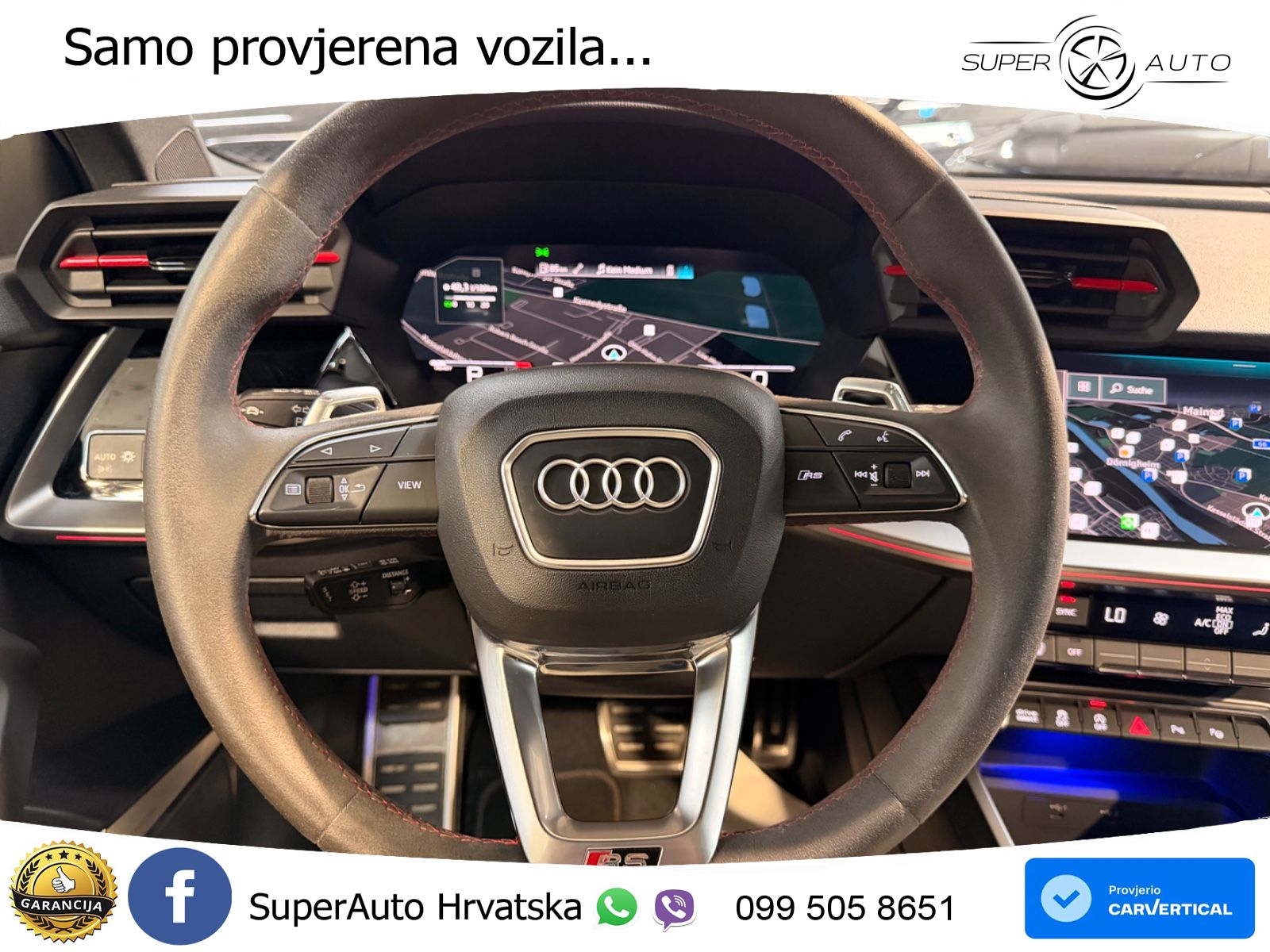 Audi RS3 Sportback 2.5 TFSI (400 KS) quattro S tronic LED+GR SJED+ACC