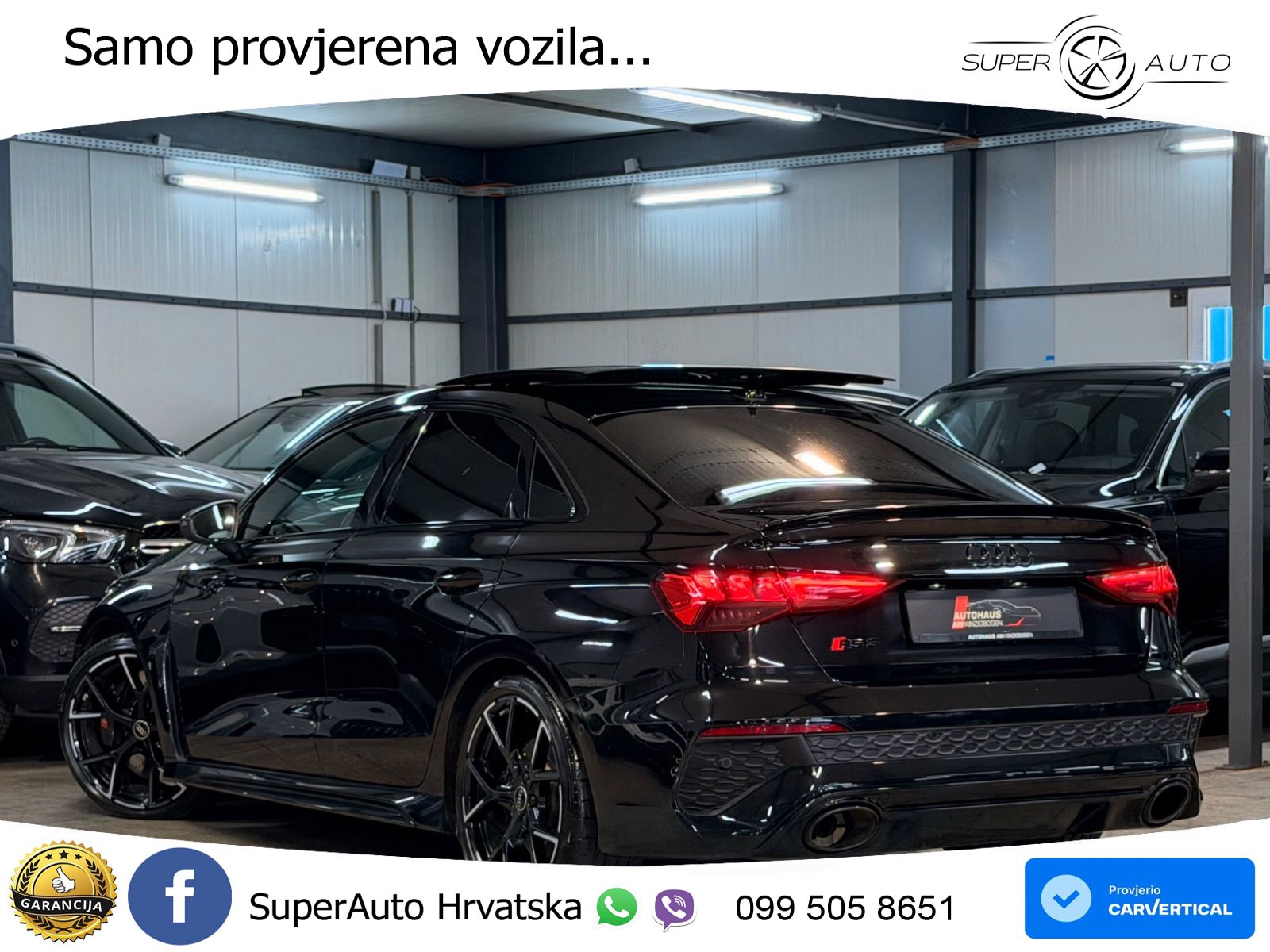 Audi RS3 Sportback 2.5 TFSI (400 KS) quattro S tronic LED+GR SJED+ACC