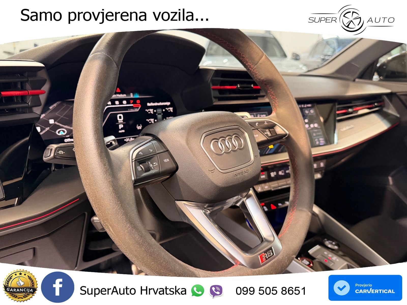 Audi RS3 Sportback 2.5 TFSI (400 KS) quattro S tronic LED+GR SJED+ACC