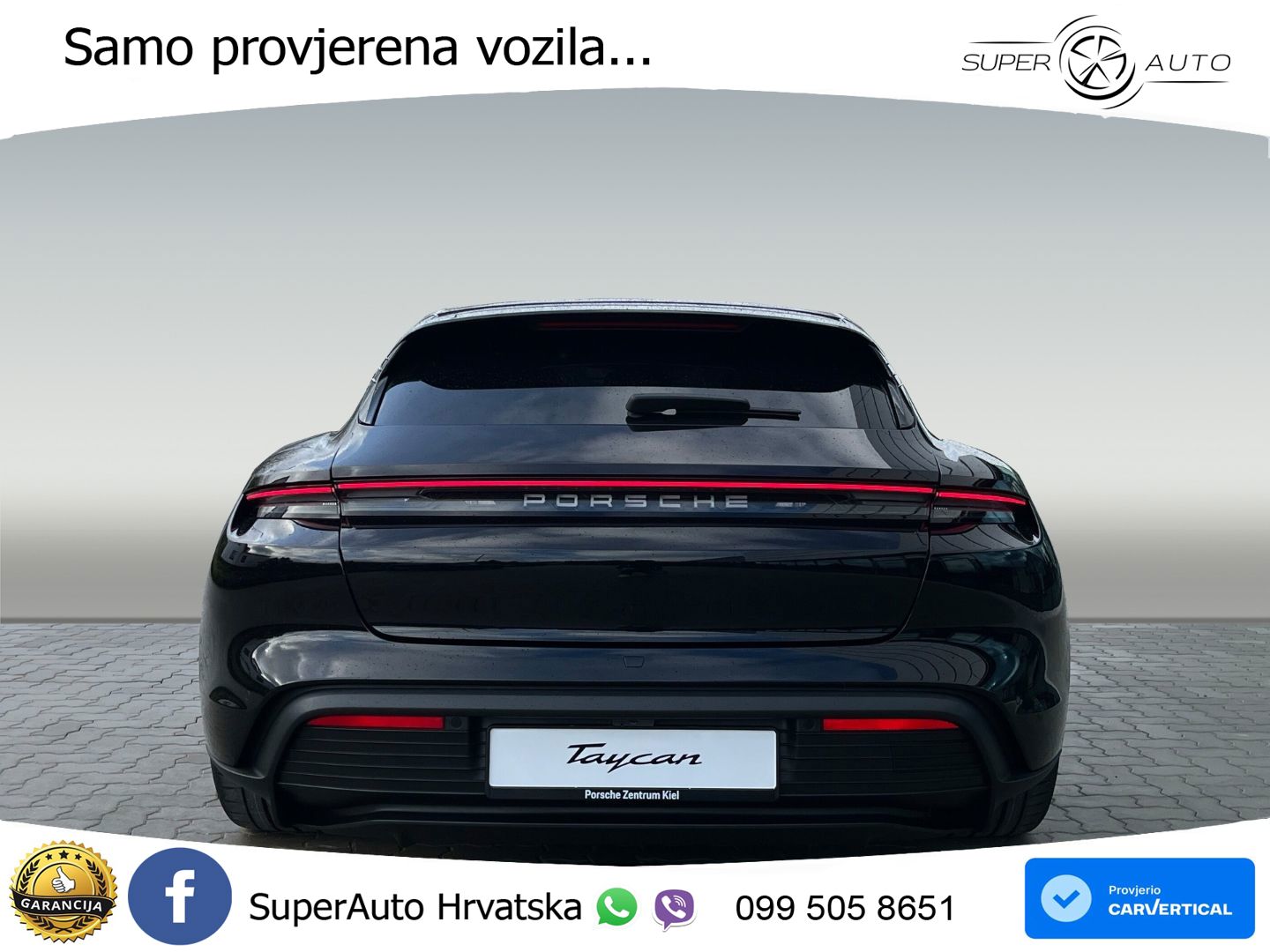 Porsche Taycan Sport Turismo 105 kWh (435 KS)