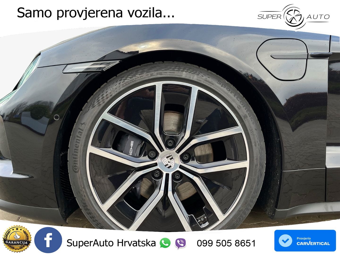 Porsche Taycan Sport Turismo 105 kWh (435 KS)