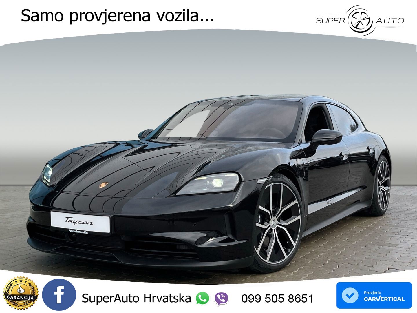 Porsche Taycan Sport Turismo 105 kWh (435 KS)