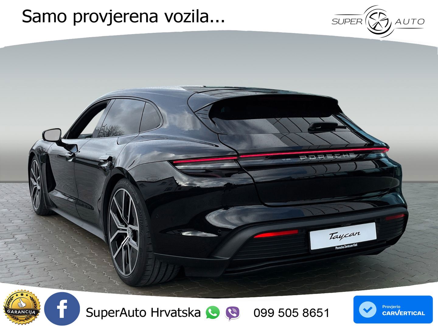 Porsche Taycan Sport Turismo 105 kWh (435 KS)