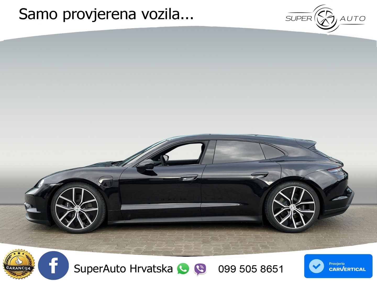 Porsche Taycan Sport Turismo 105 kWh (435 KS)