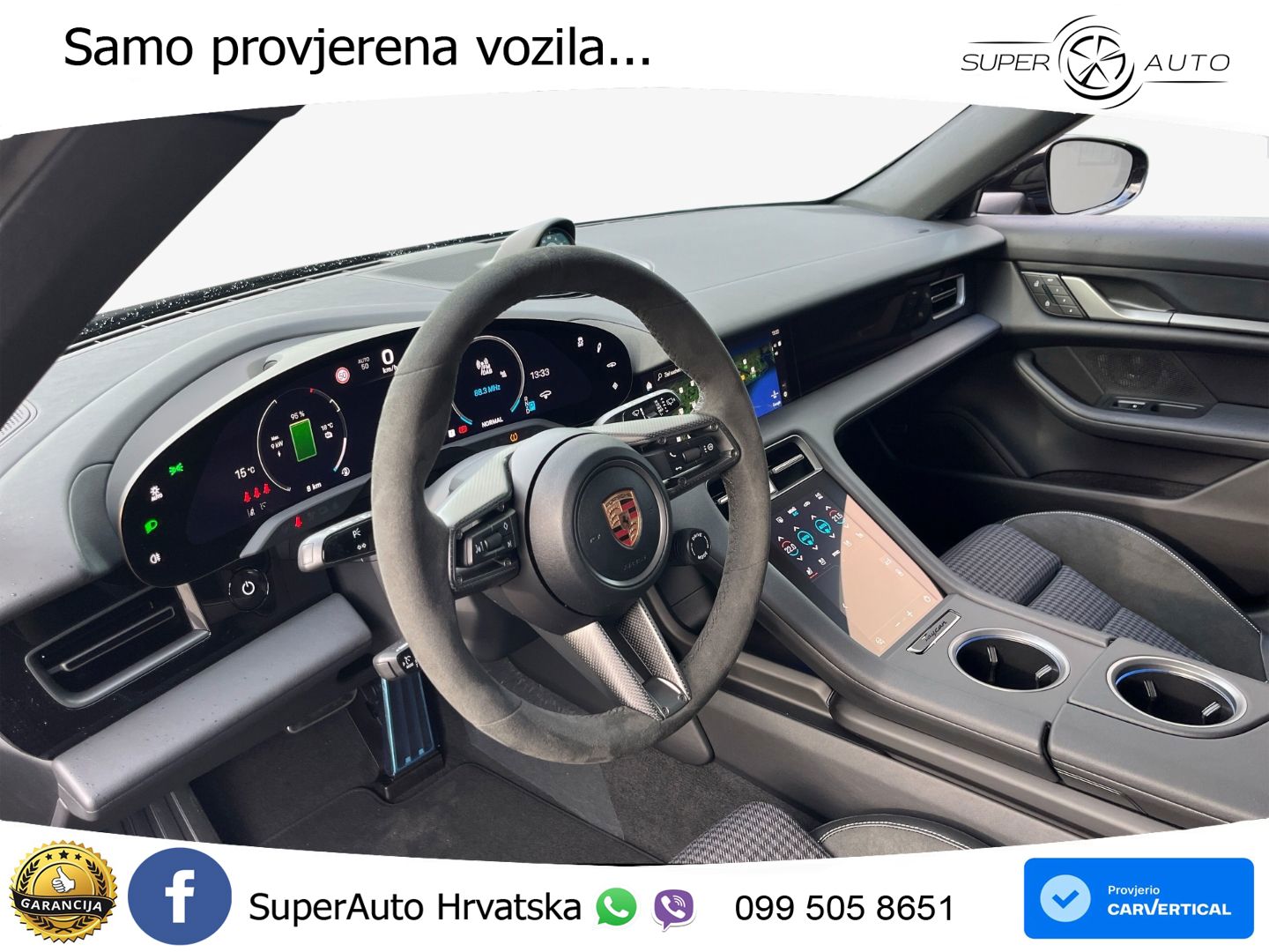 Porsche Taycan Sport Turismo 105 kWh (435 KS)