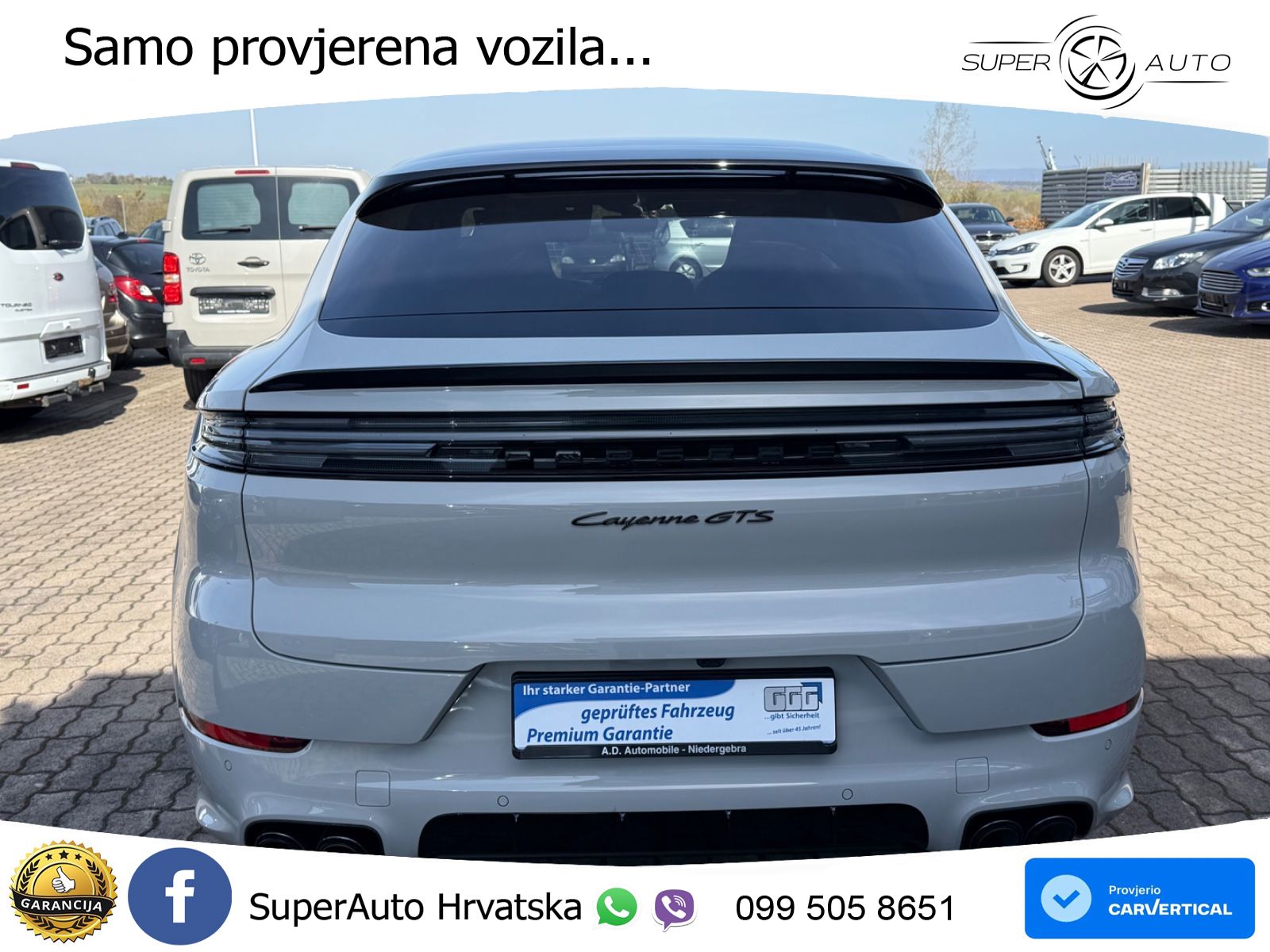 Porsche Cayenne Coupe GTS 4.0 V8 (500 KS) Tiptronic S