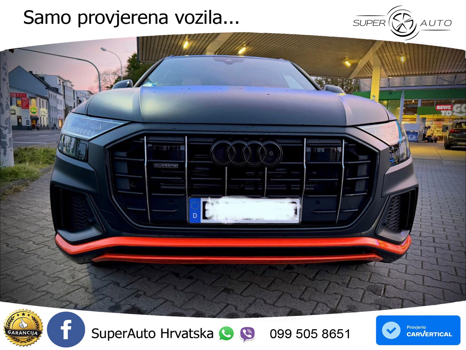 Audi Q8 45 TDI V6 (231 KS) quattro Tiptronic
