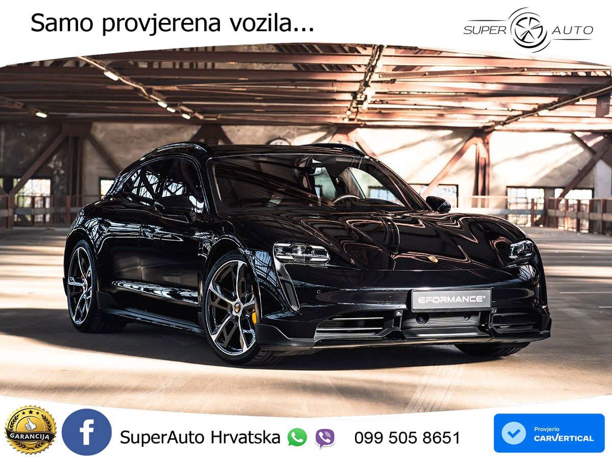Porsche Taycan Cross Turismo Turbo S 93.4 kWh (761 KS)
