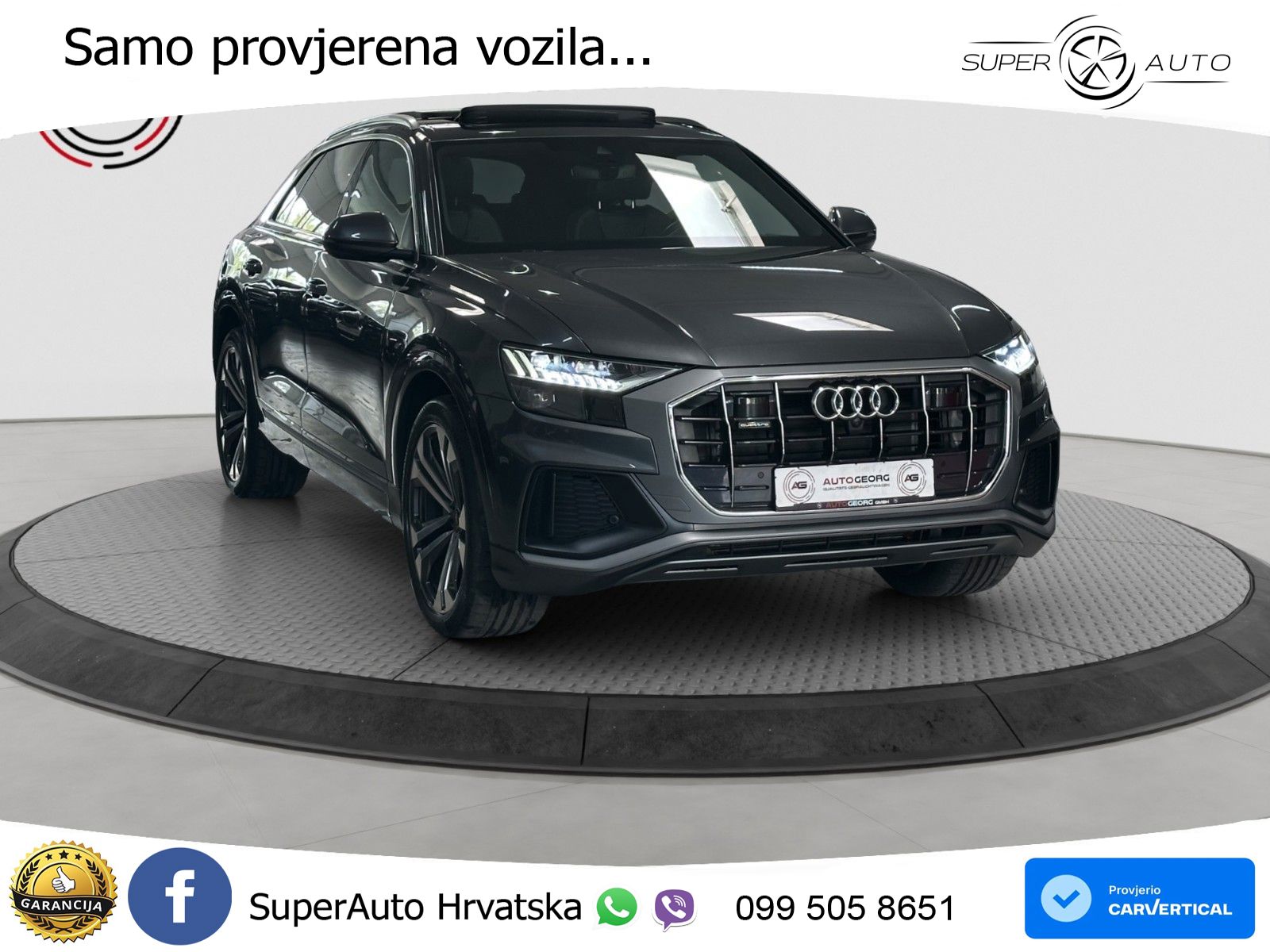 Audi Q8 50 TDI V6 (286 KS) quattro Tiptronic