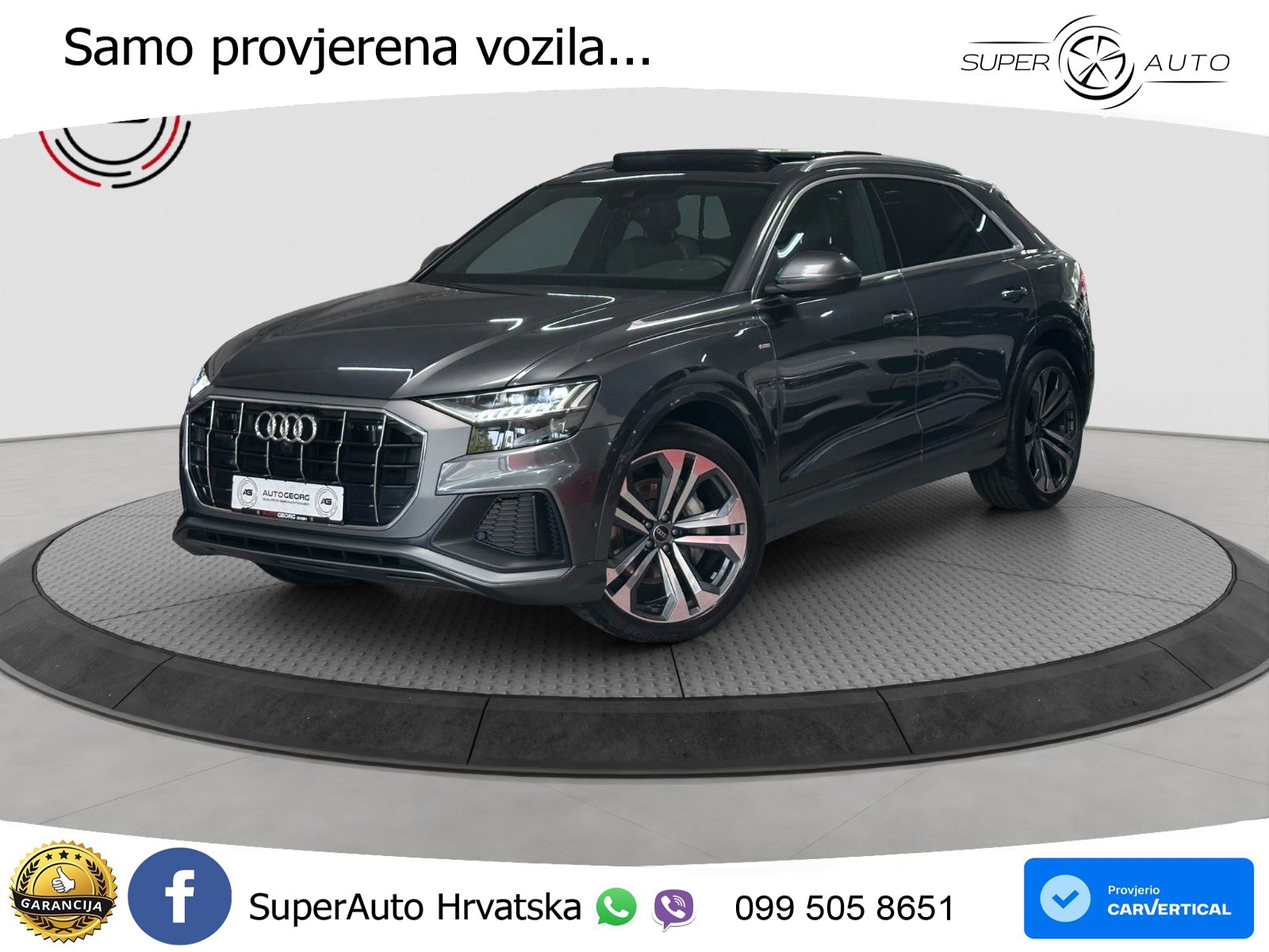 Audi Q8 50 TDI V6 (286 KS) quattro Tiptronic