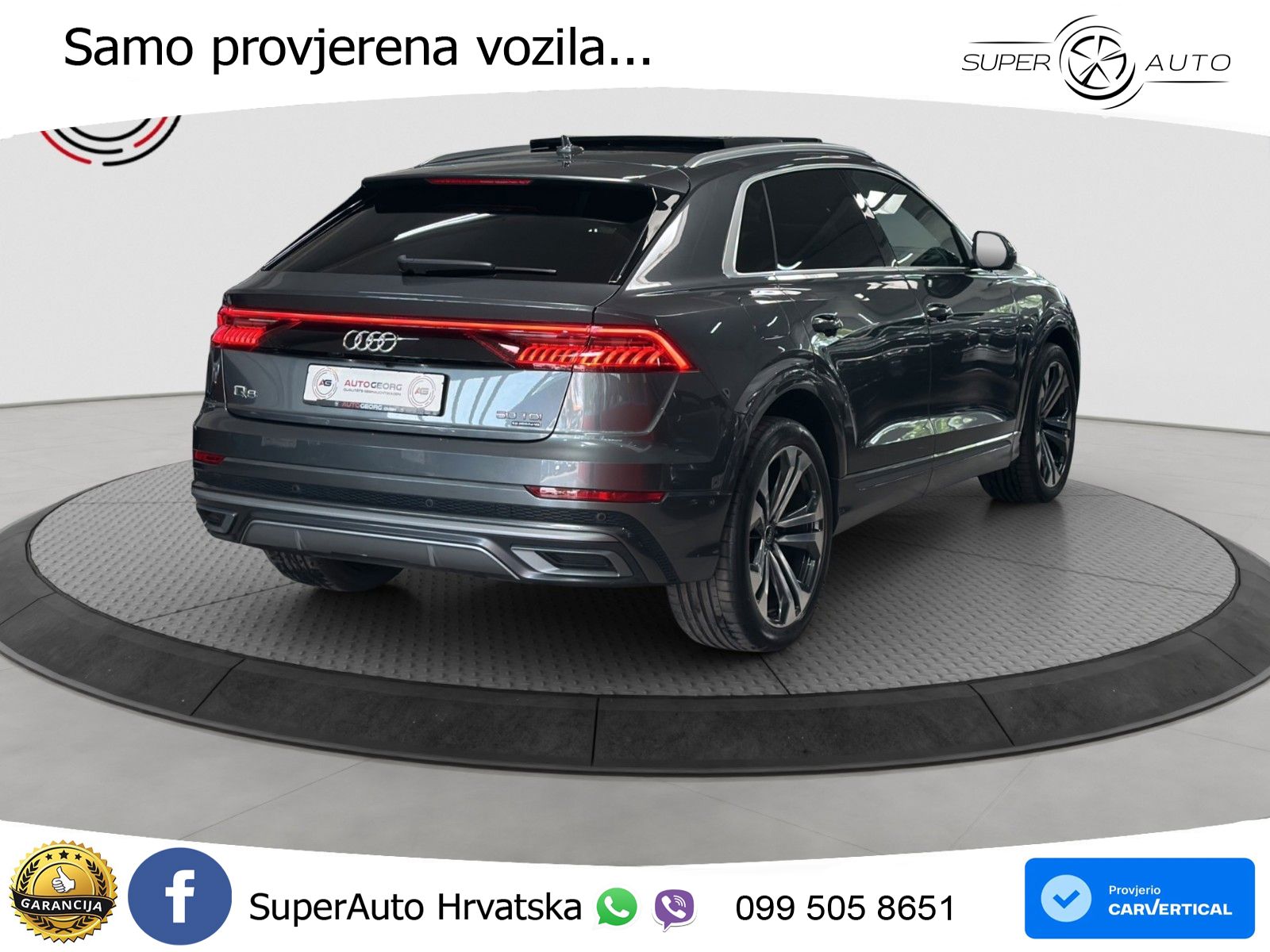 Audi Q8 50 TDI V6 (286 KS) quattro Tiptronic