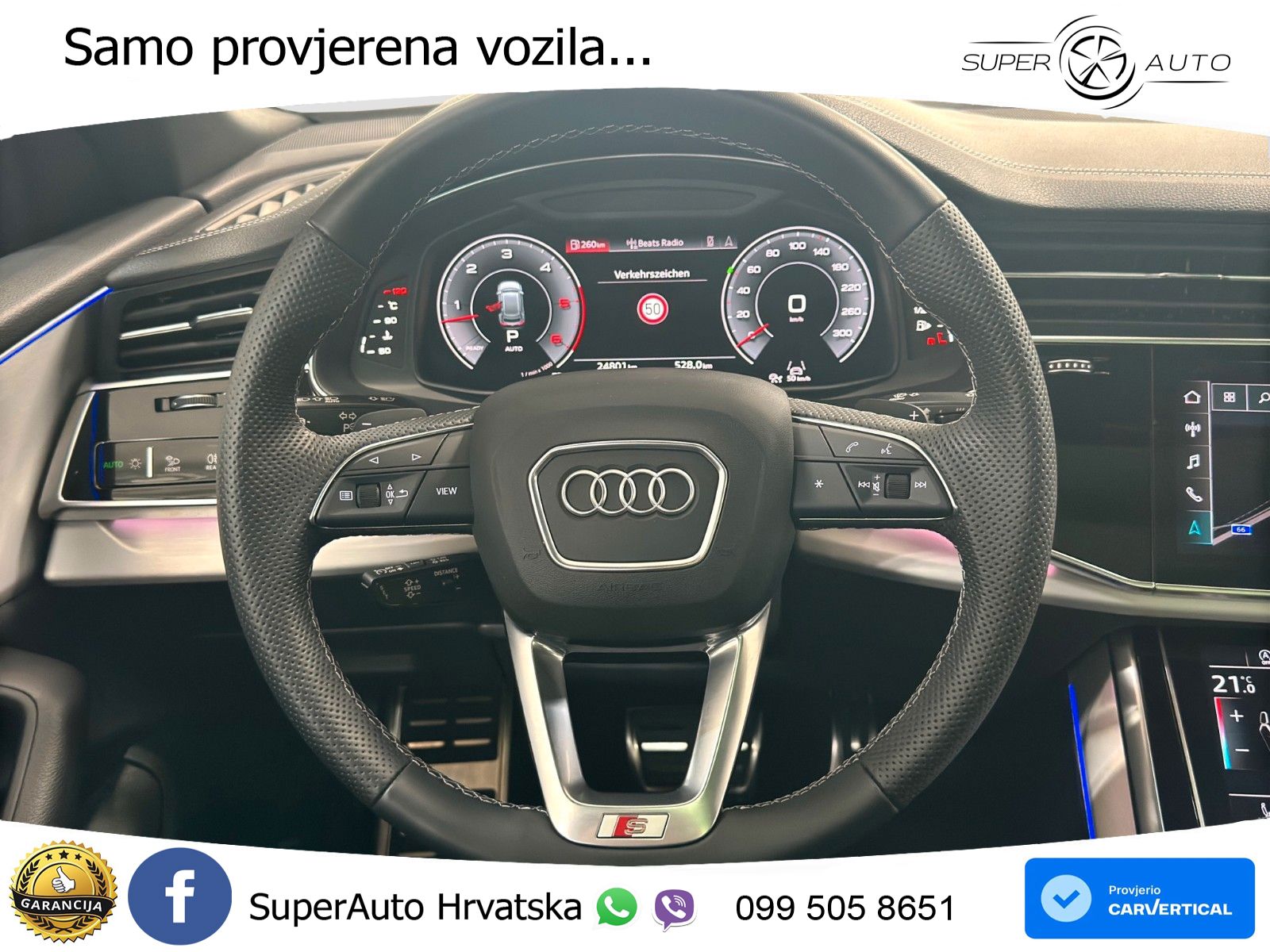 Audi Q8 50 TDI V6 (286 KS) quattro Tiptronic