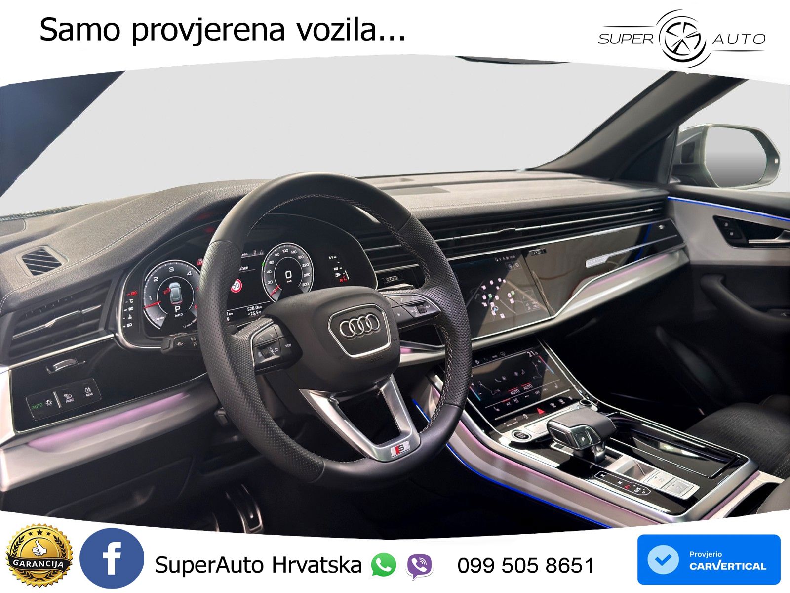 Audi Q8 50 TDI V6 (286 KS) quattro Tiptronic