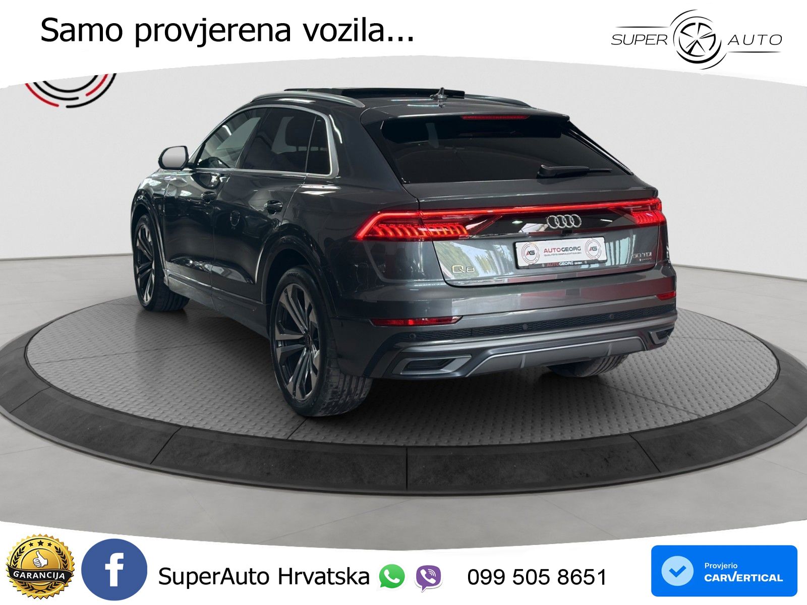 Audi Q8 50 TDI V6 (286 KS) quattro Tiptronic