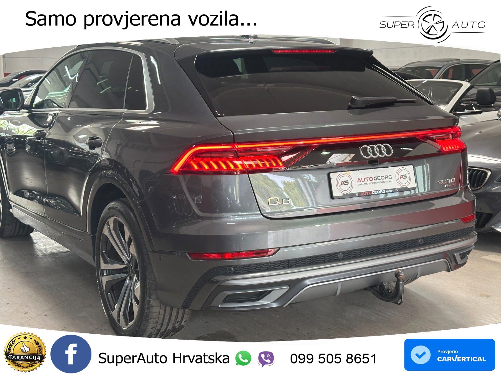 Audi Q8 50 TDI V6 (286 KS) quattro Tiptronic