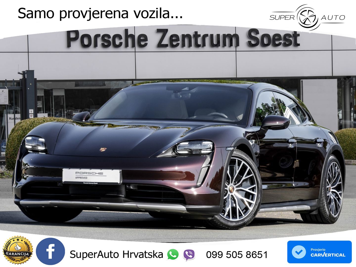 Porsche Taycan Cross Turismo 4 93.4 kWh (476 KS)