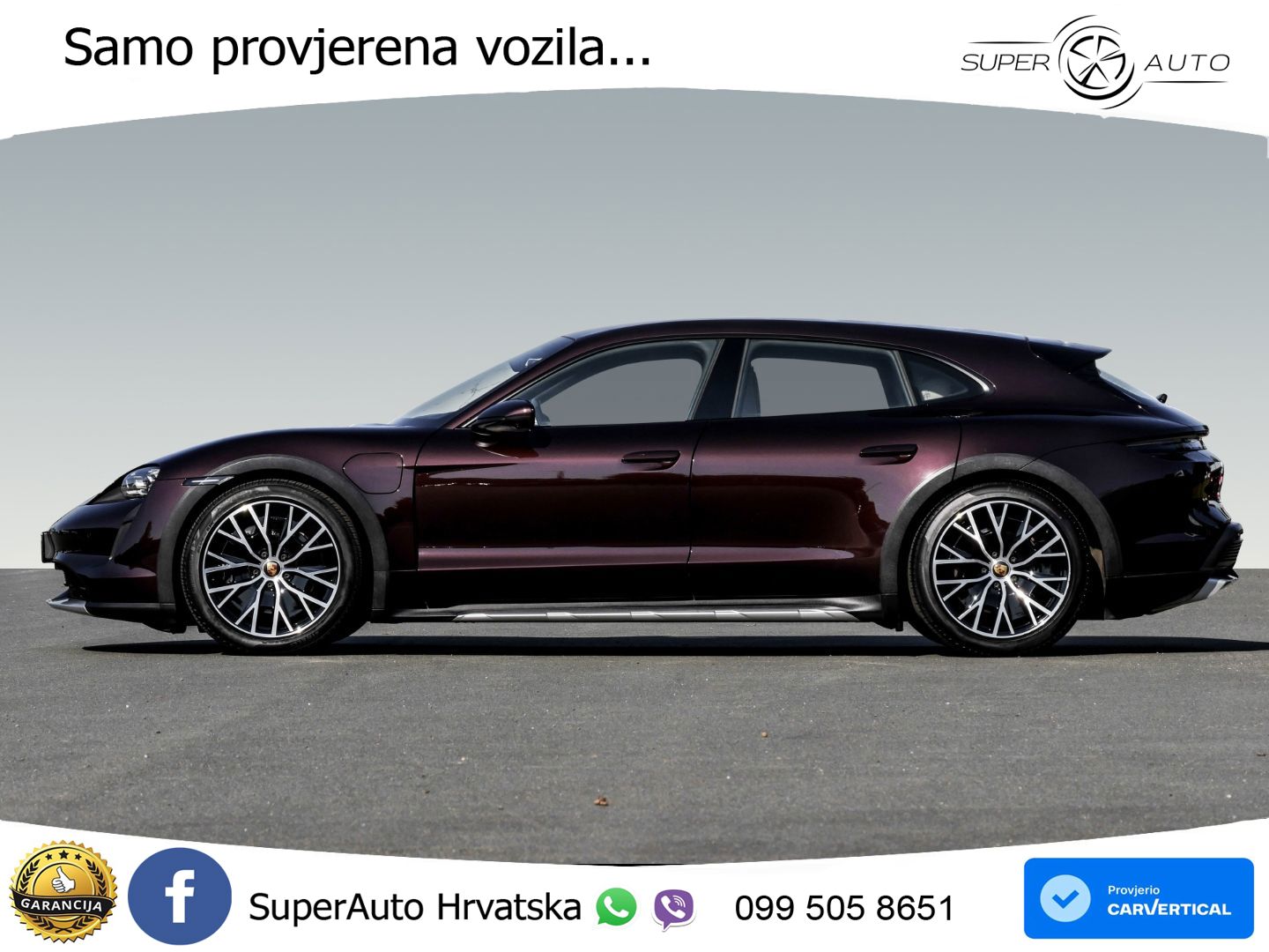 Porsche Taycan Cross Turismo 4 93.4 kWh (476 KS)