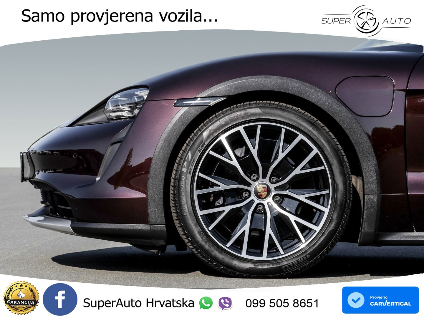 Porsche Taycan Cross Turismo 4 93.4 kWh (476 KS)