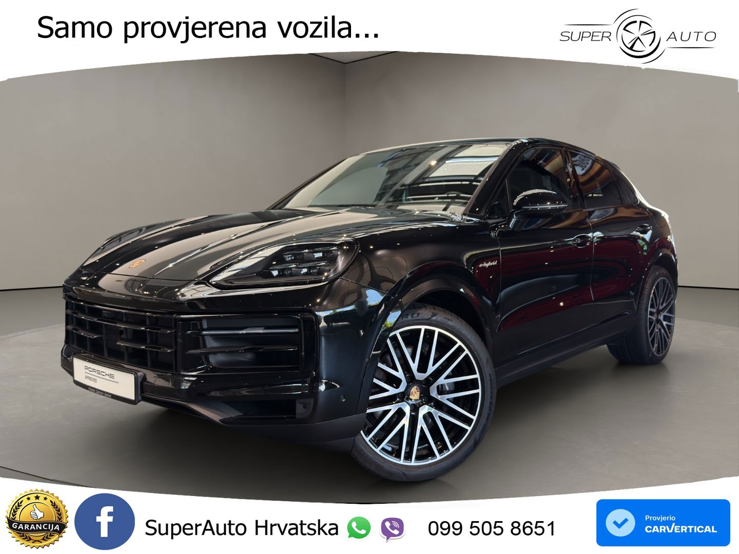 Porsche Cayenne Coupe 3.0 V6 (470 KS) E-Hybrid Tiptronic S