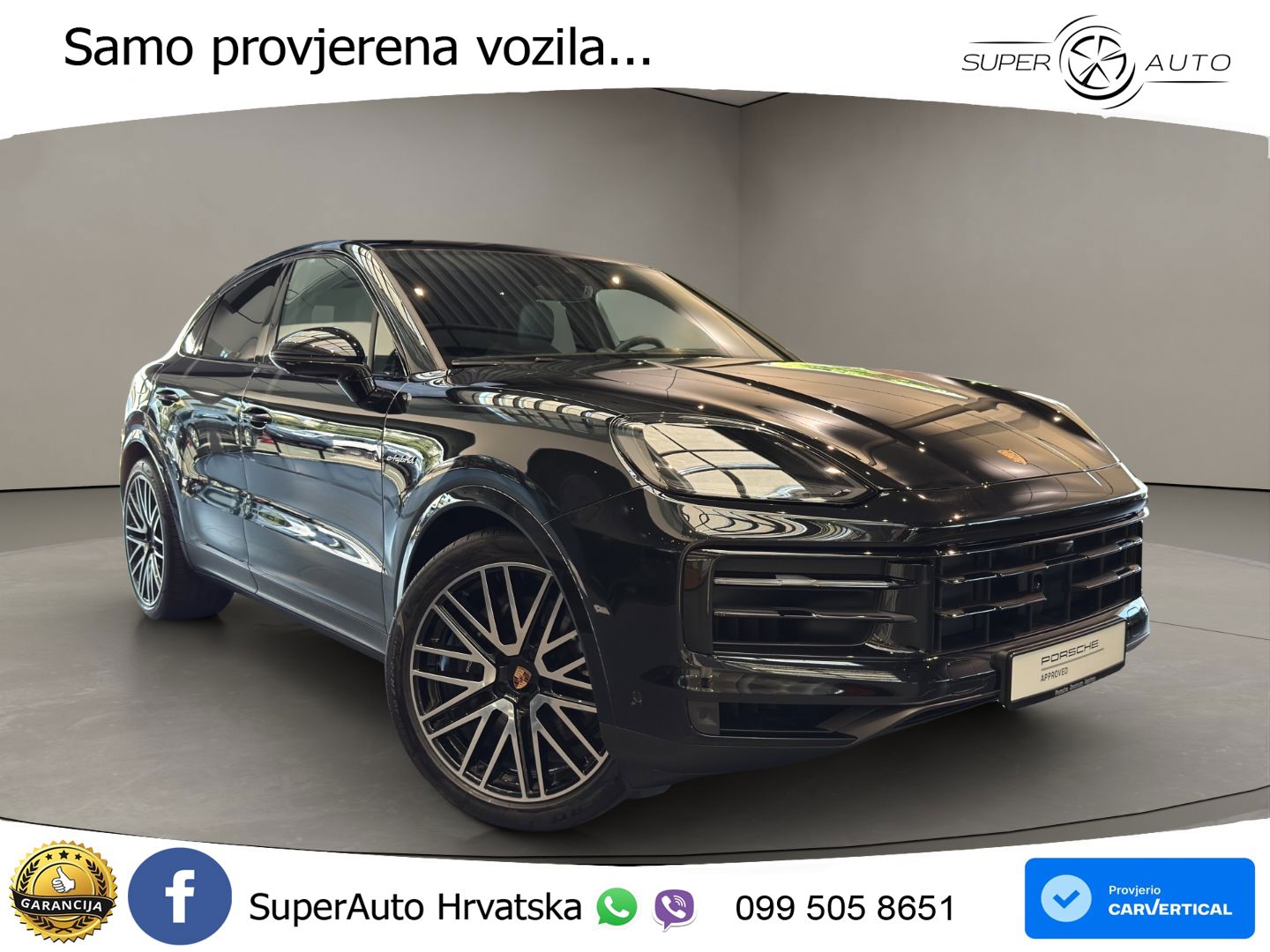 Porsche Cayenne Coupe 3.0 V6 (470 KS) E-Hybrid Tiptronic S
