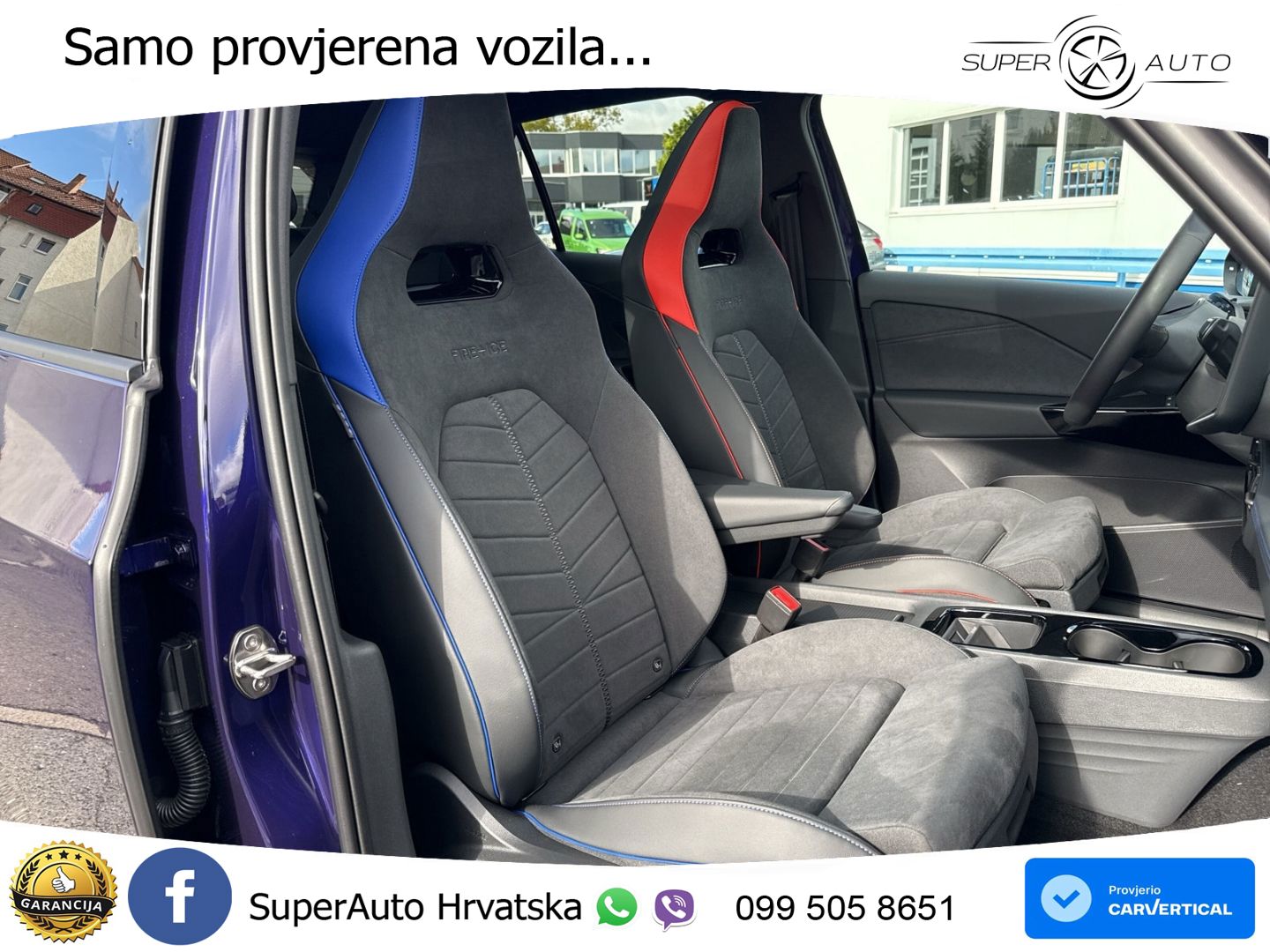 Volkswagen ID.3 GTX Performance 84 kWh (326 KS) LED+GR SJED+ACC