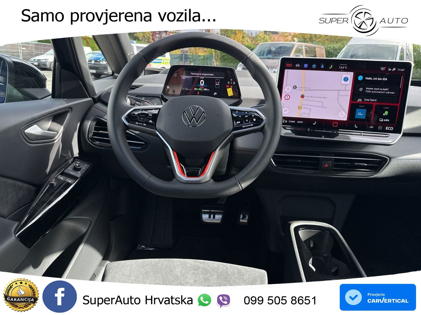 Volkswagen ID.3 GTX Performance 84 kWh (326 KS) LED+GR SJED+ACC