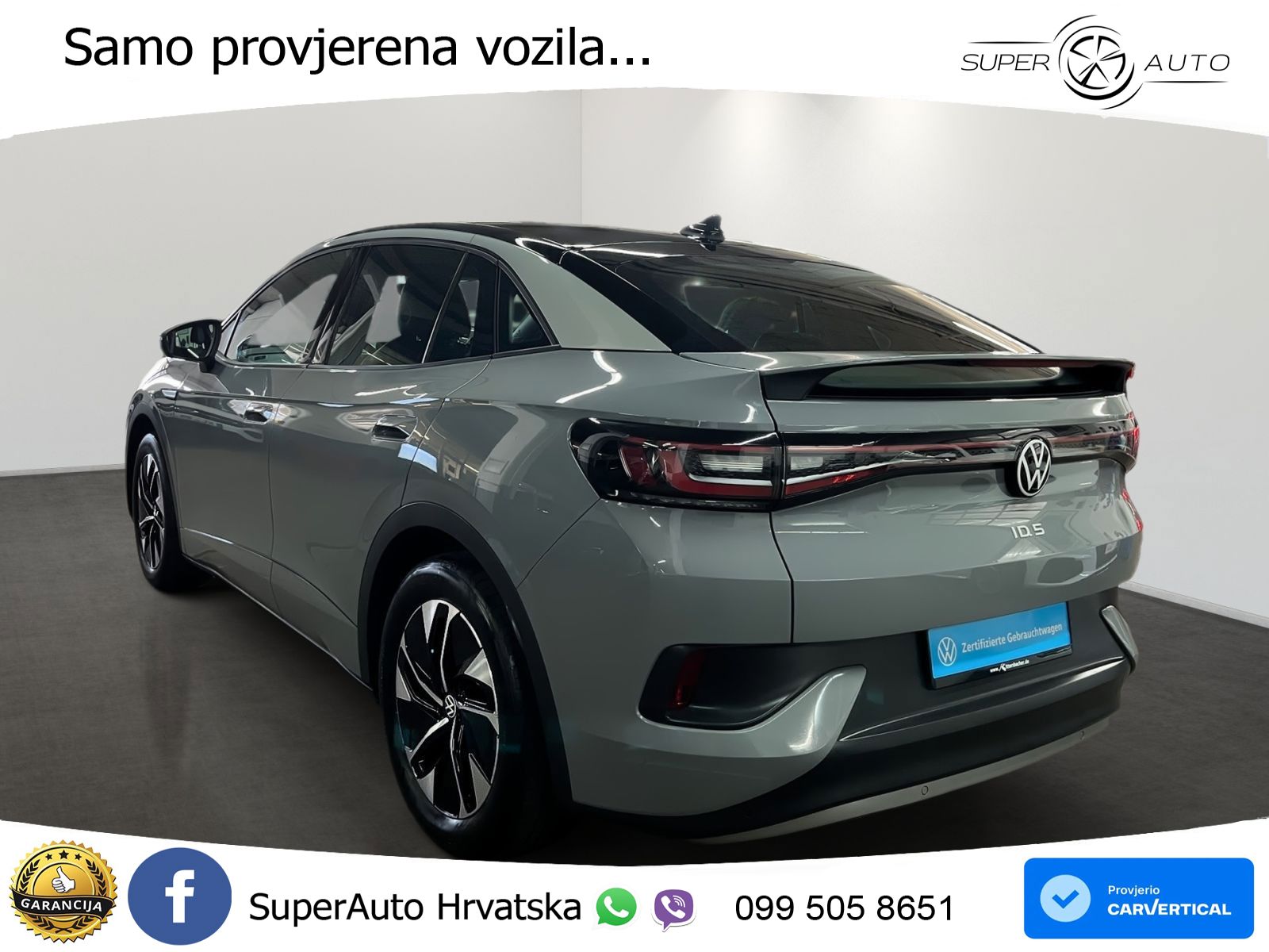 Volkswagen ID.5 Pro 82 kWh (174 KS)