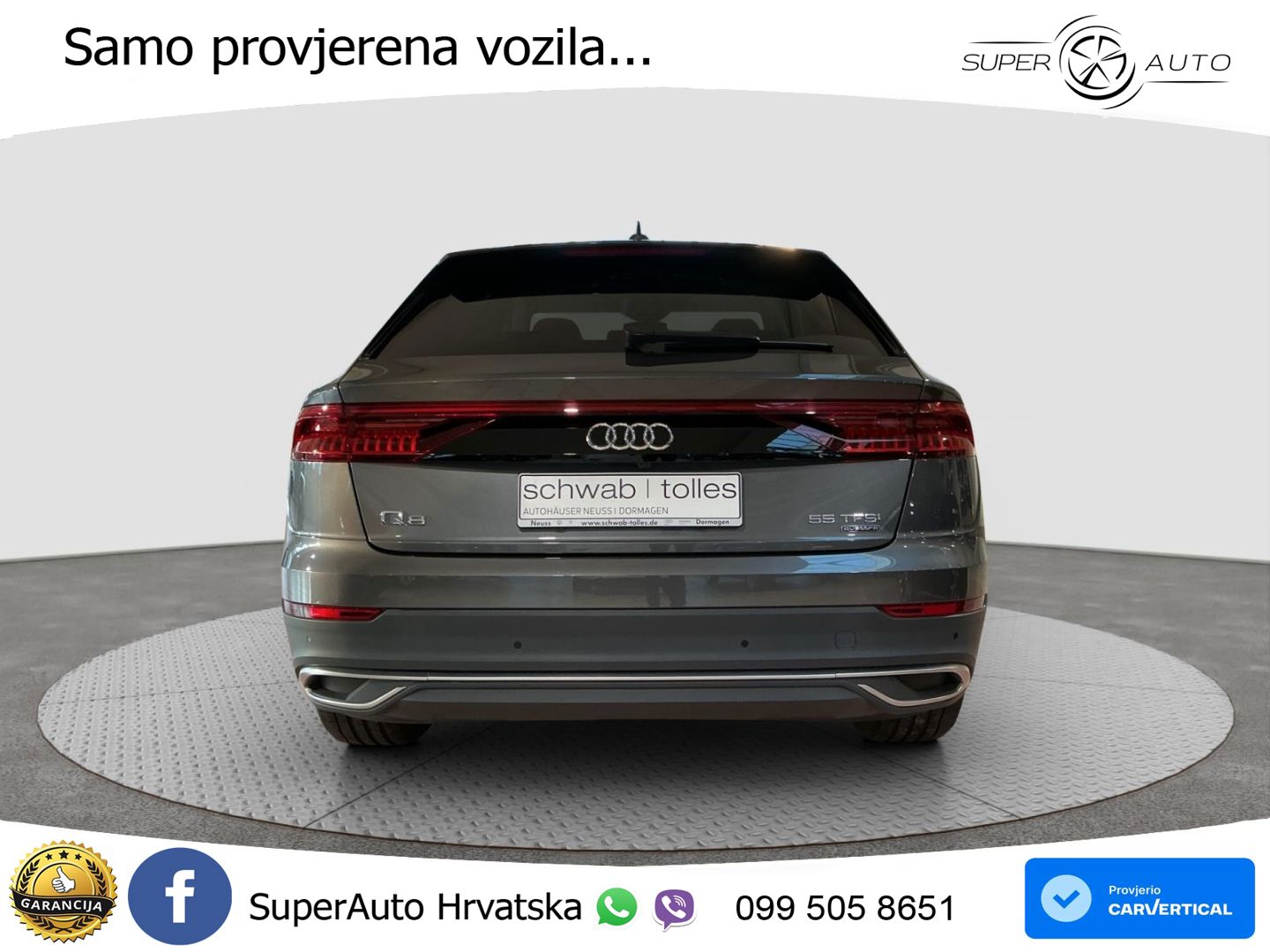 Audi Q8 55 TFSI V6 (340 KS) quattro Tiptronic