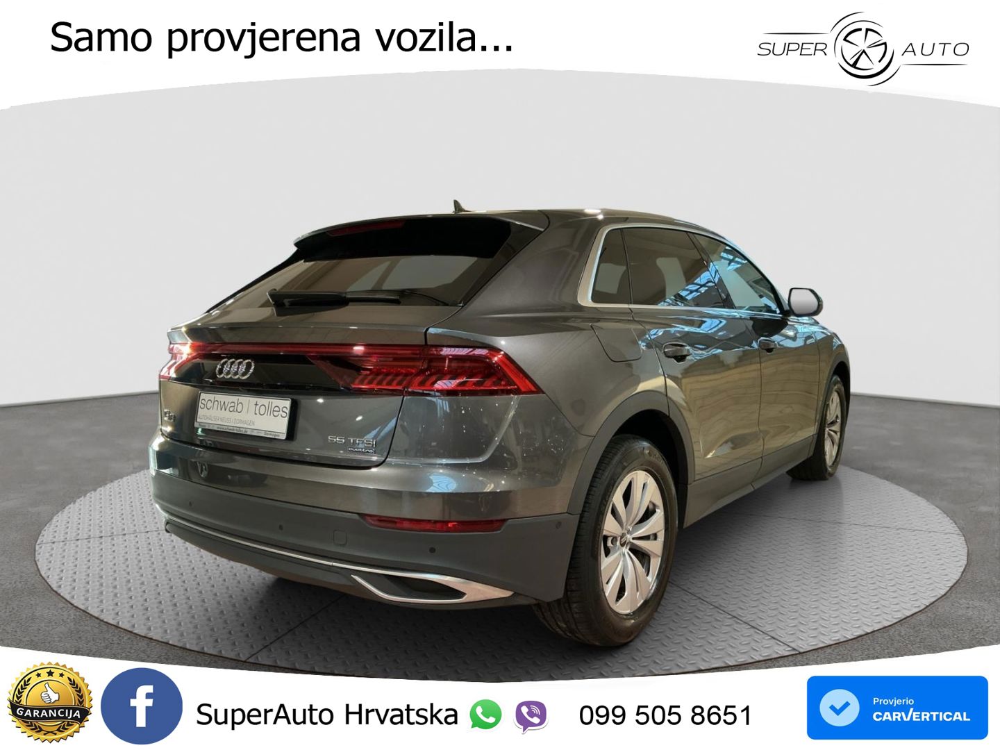 Audi Q8 55 TFSI V6 (340 KS) quattro Tiptronic