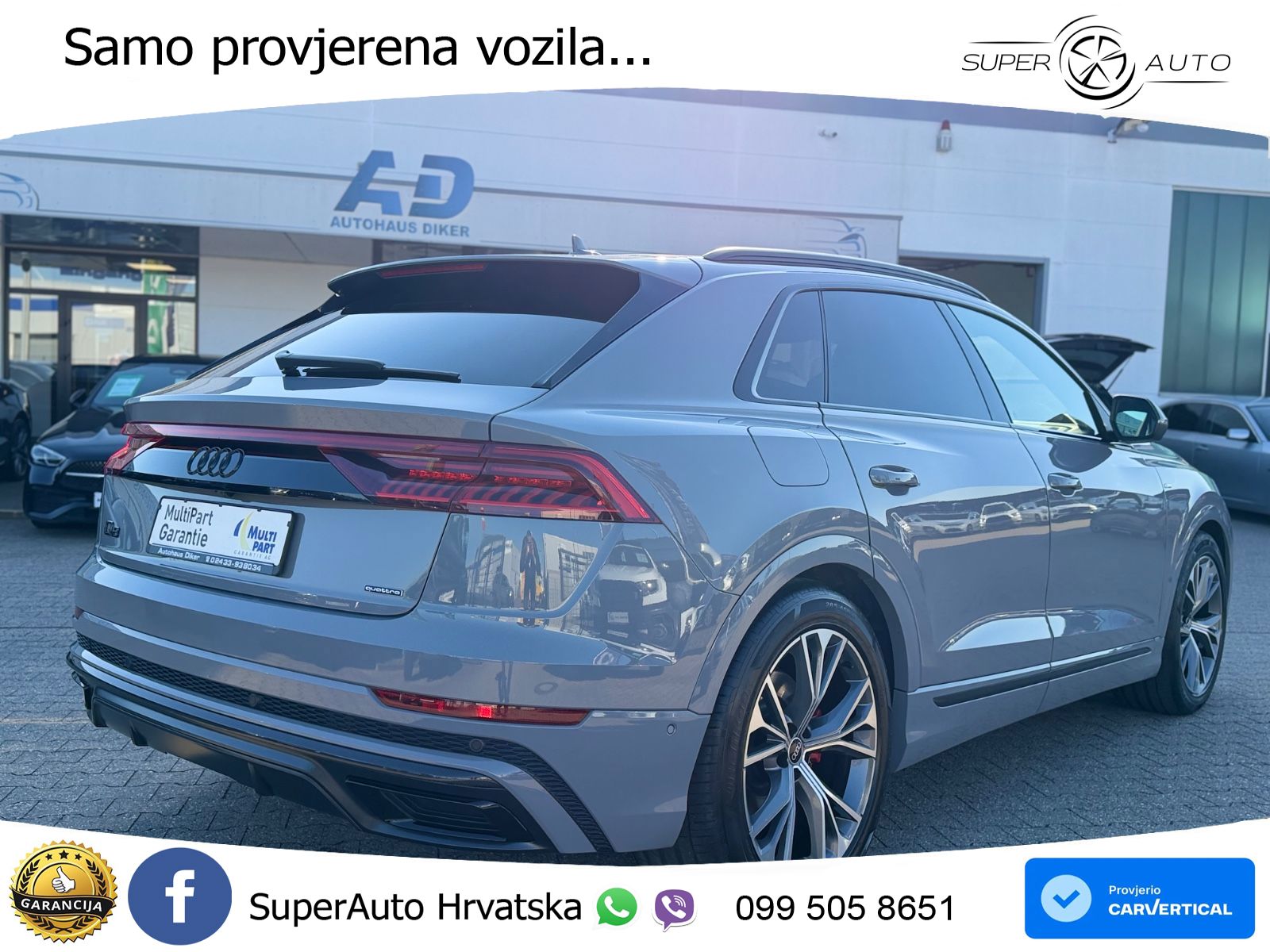 Audi Q8 50 TDI V6 (286 KS) quattro Tiptronic
