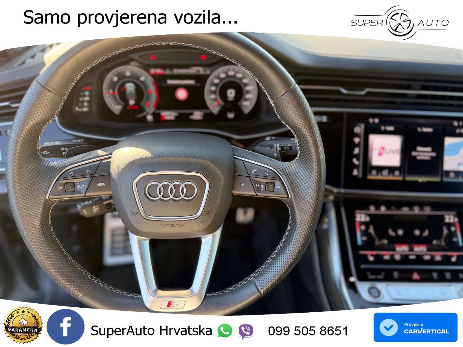 Audi Q8 50 TDI V6 (286 KS) quattro Tiptronic