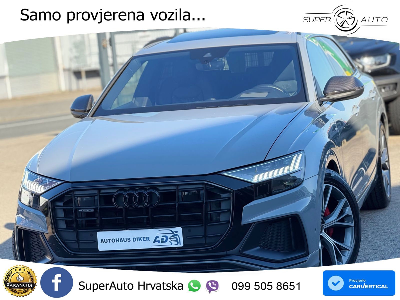 Audi Q8 50 TDI V6 (286 KS) quattro Tiptronic
