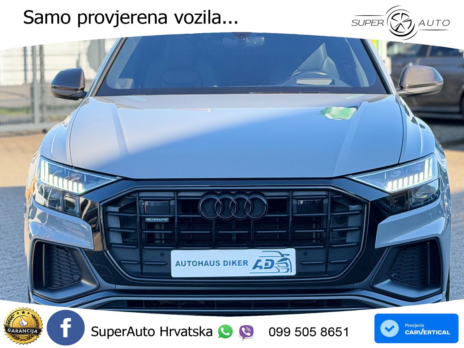 Audi Q8 50 TDI V6 (286 KS) quattro Tiptronic