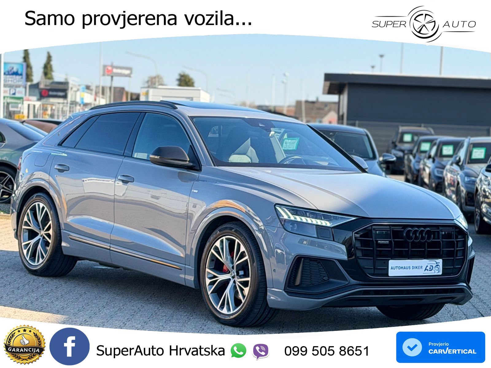 Audi Q8 50 TDI V6 (286 KS) quattro Tiptronic