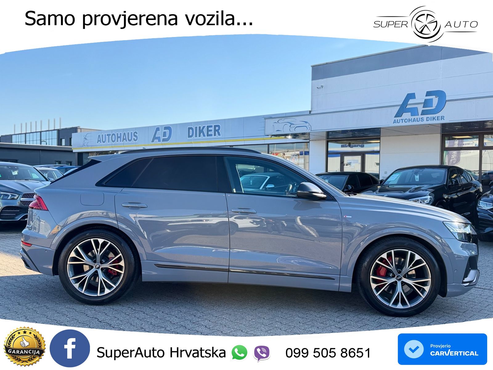 Audi Q8 50 TDI V6 (286 KS) quattro Tiptronic