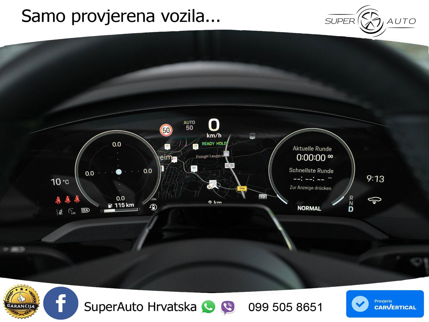 Porsche Taycan 4 105 kWh (435 KS)