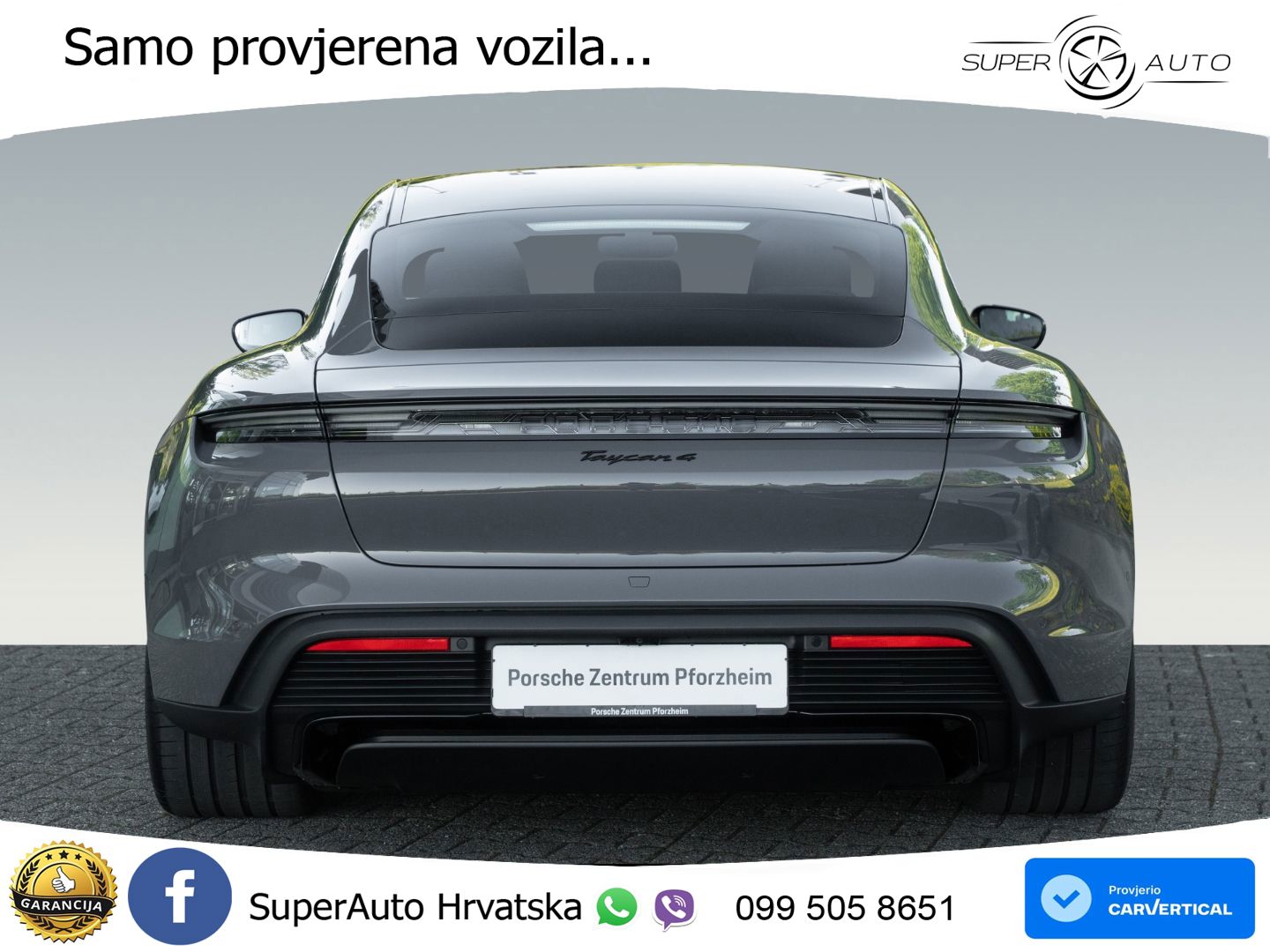 Porsche Taycan 4 105 kWh (435 KS)