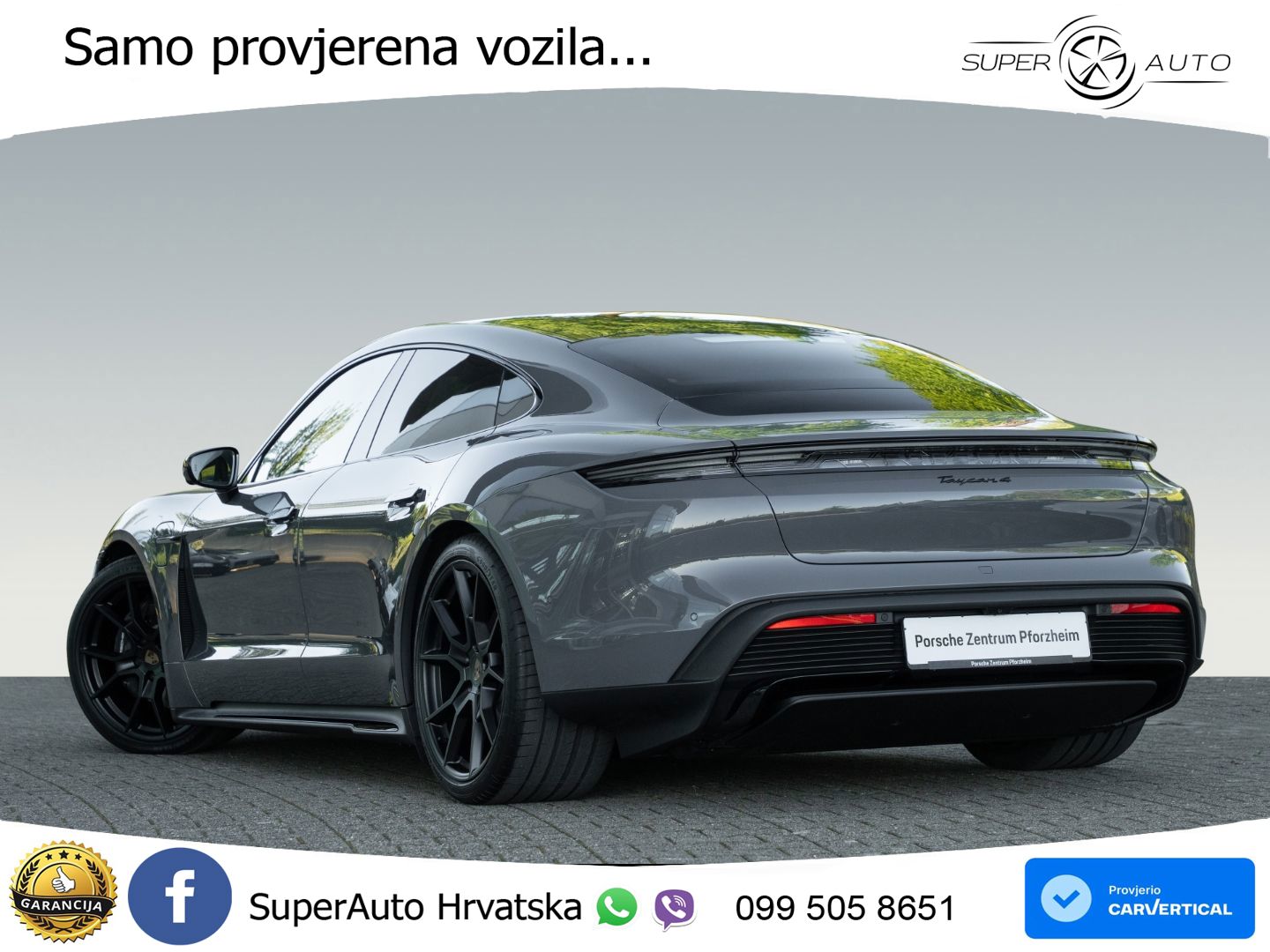 Porsche Taycan 4 105 kWh (435 KS)