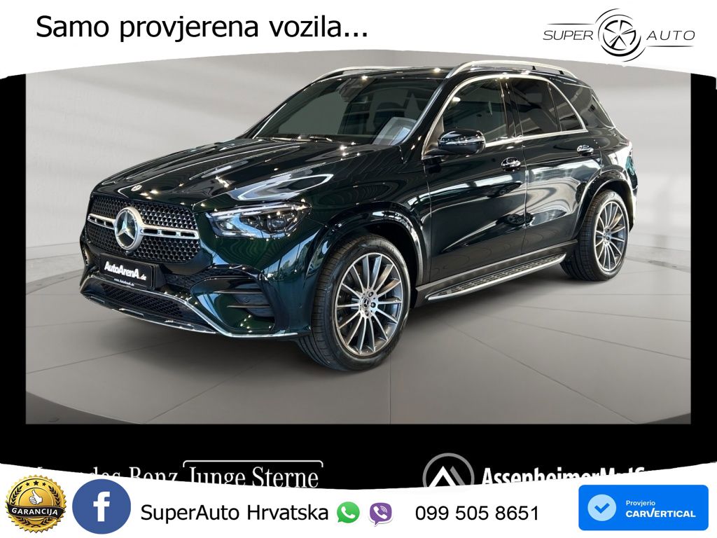 Mercedes GLE 450d (367 KS) EQ Boost 4MATIC 9G-TRONIC AMG LED+GR SJED+ACC