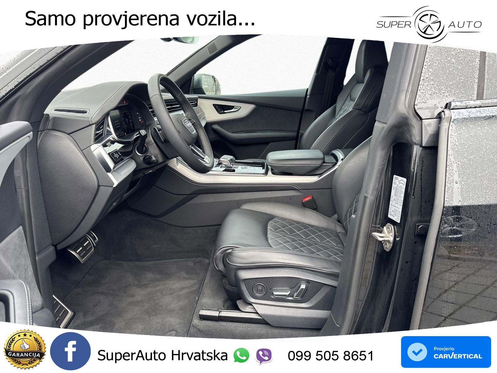 Audi Q8 50 TDI V6 (286 KS) quattro Tiptronic 2x S line LED+GR SJED+ACC