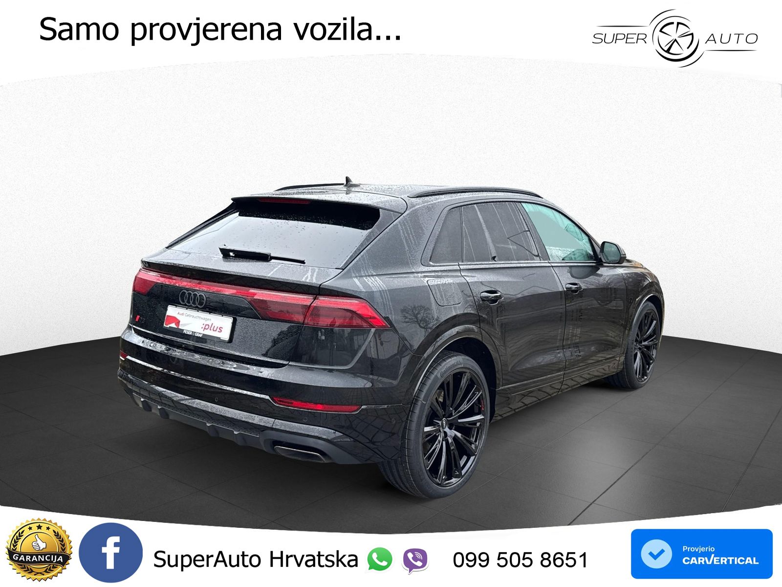 Audi Q8 50 TDI V6 (286 KS) quattro Tiptronic 2x S line LED+GR SJED+ACC