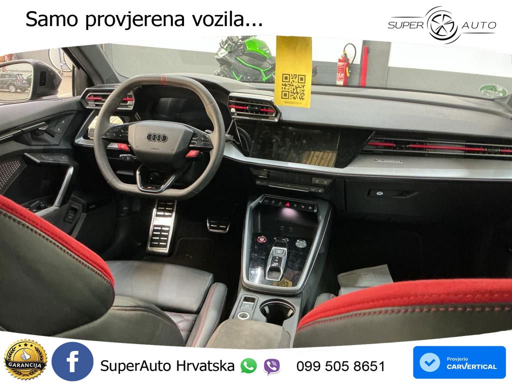 Audi RS3 Sedan 2.5 TFSI (400 KS) quattro S tronic LED+GR SJED+ACC