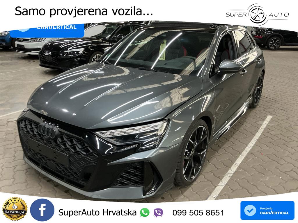 Audi RS3 Sedan 2.5 TFSI (400 KS) quattro S tronic LED+GR SJED+ACC