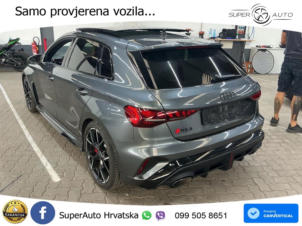 Audi RS3 Sedan 2.5 TFSI (400 KS) quattro S tronic LED+GR SJED+ACC