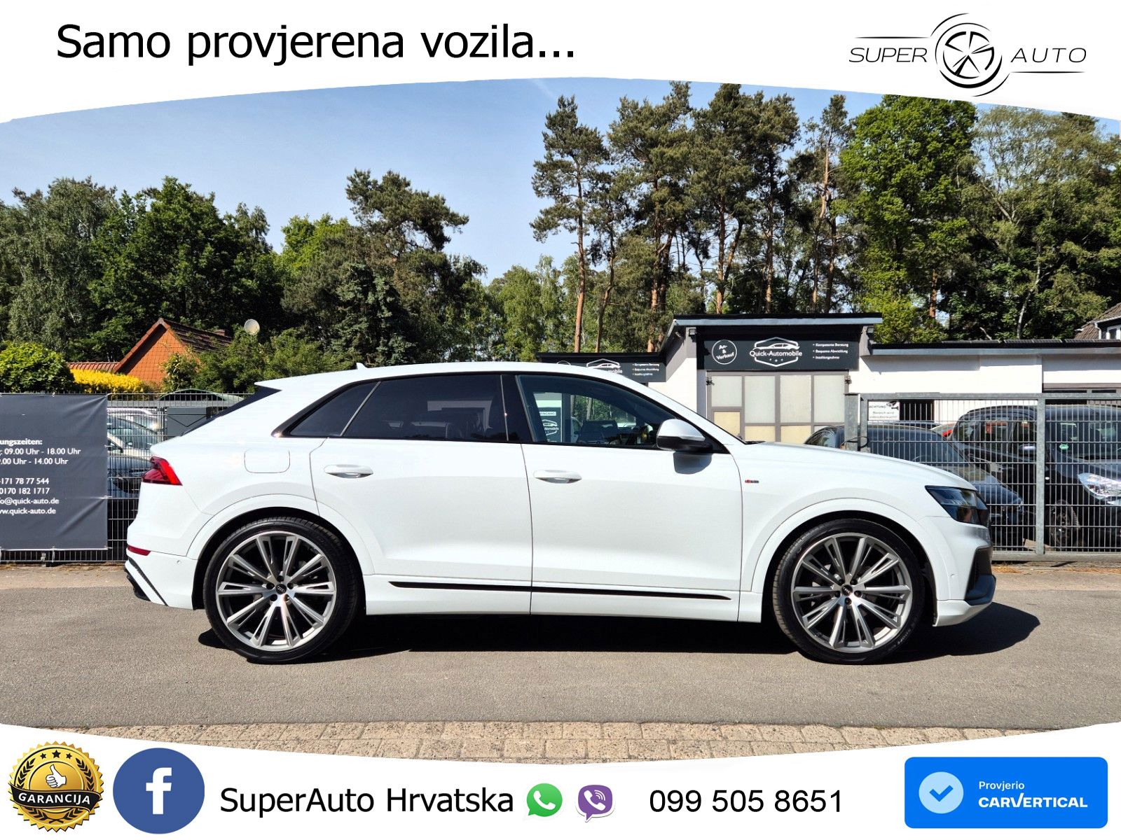 Audi Q8 50 TDI V6 (286 KS) quattro Tiptronic