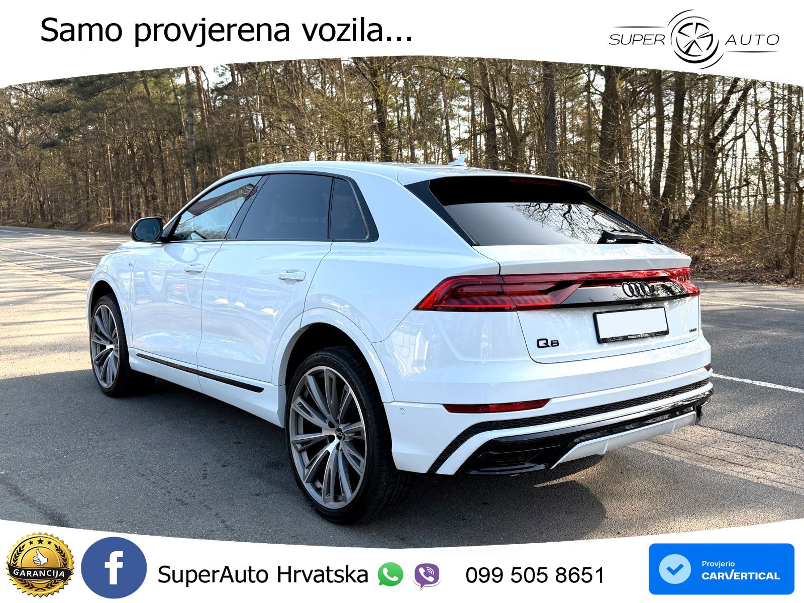 Audi Q8 50 TDI V6 (286 KS) quattro Tiptronic