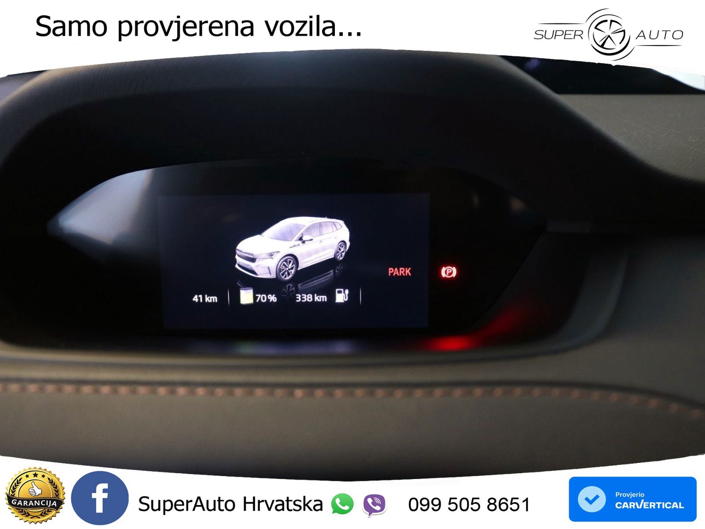 Škoda Enyaq iV 80 82 kWh (204 KS) LED+GR SJED+ACC