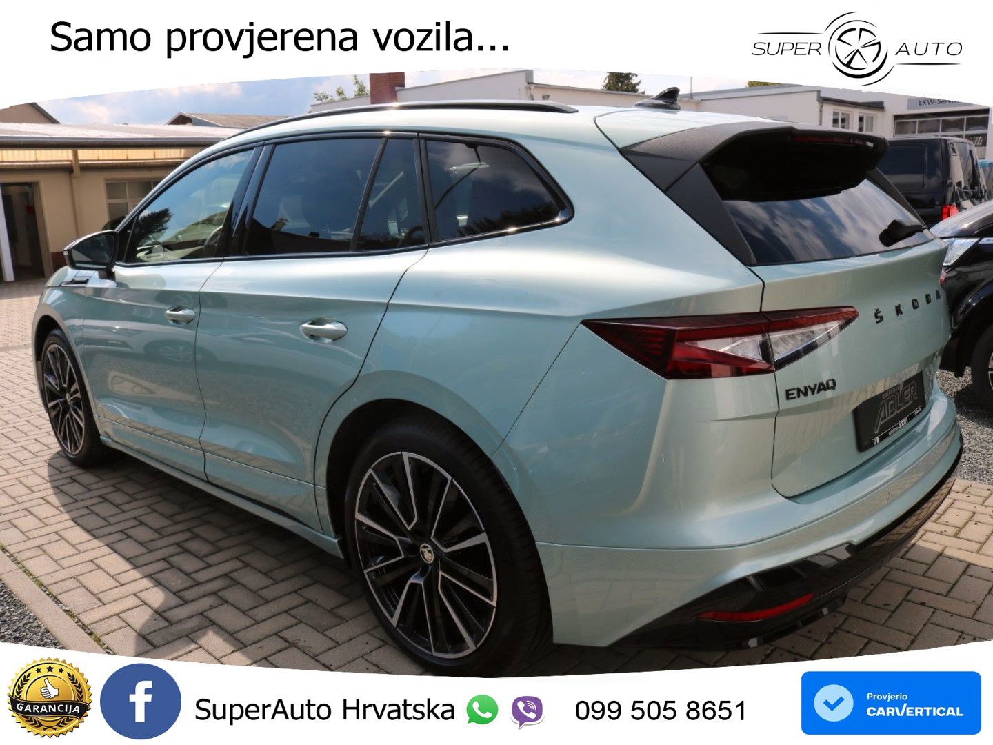 Škoda Enyaq iV 80 82 kWh (204 KS) LED+GR SJED+ACC