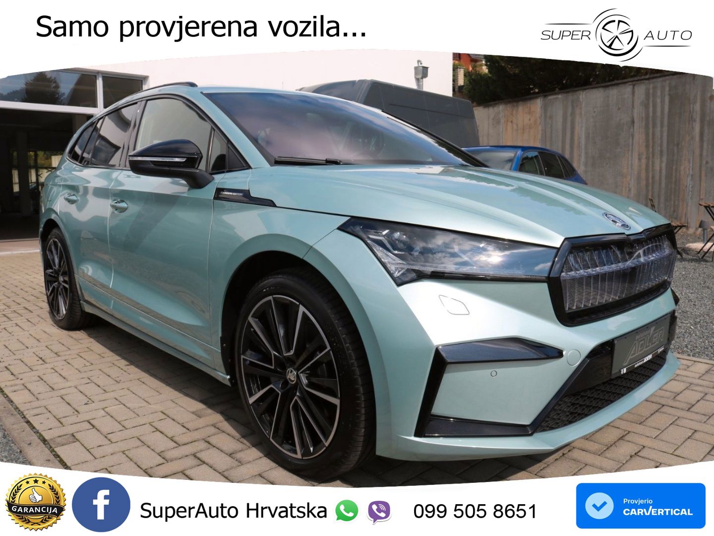 Škoda Enyaq iV 80 82 kWh (204 KS) LED+GR SJED+ACC
